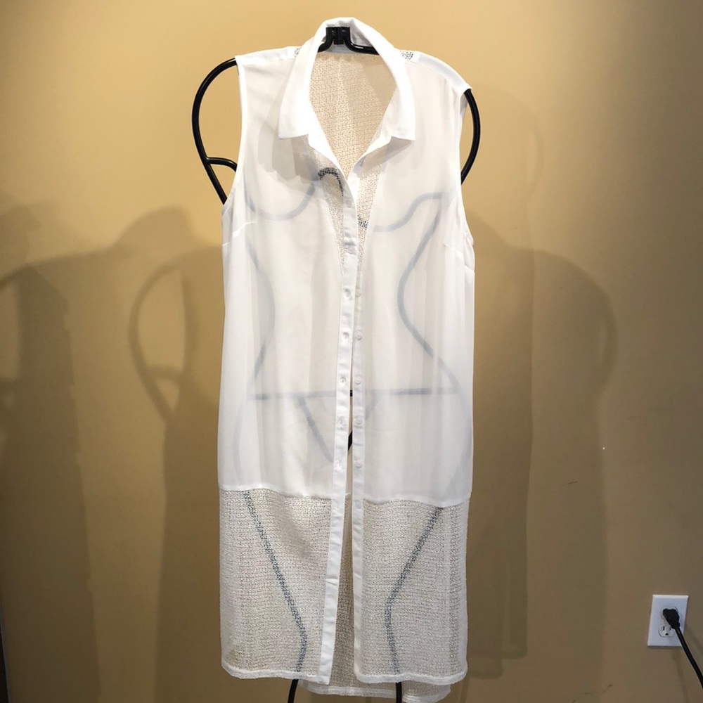 Long blouse dress
